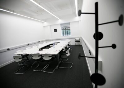 The board room at the Wood Centre for Innovation